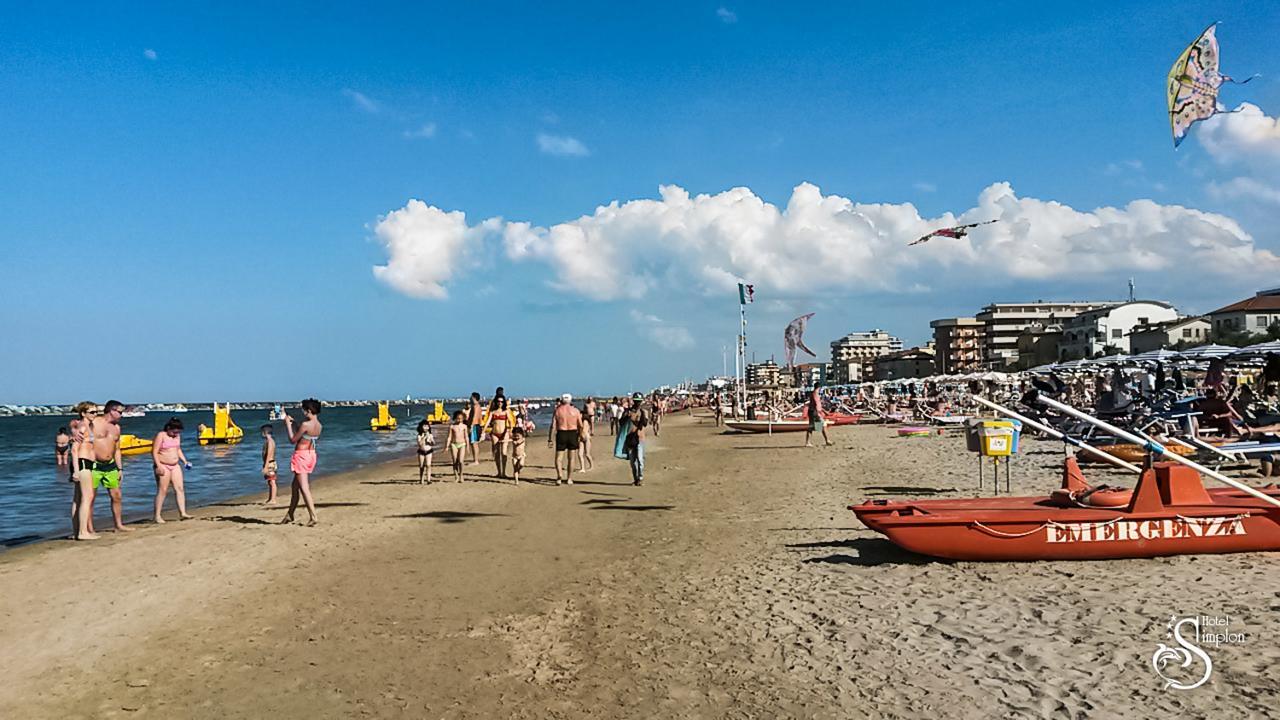 Hotel Simplon Bellaria-Igea Marina Exteriér fotografie